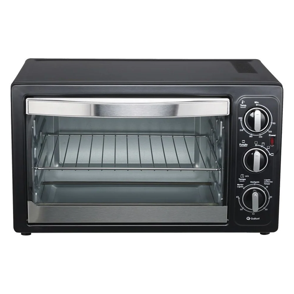 Forno Elétrico Bancada Gallant com Timer 28L Preto GFO28EM2A-PT