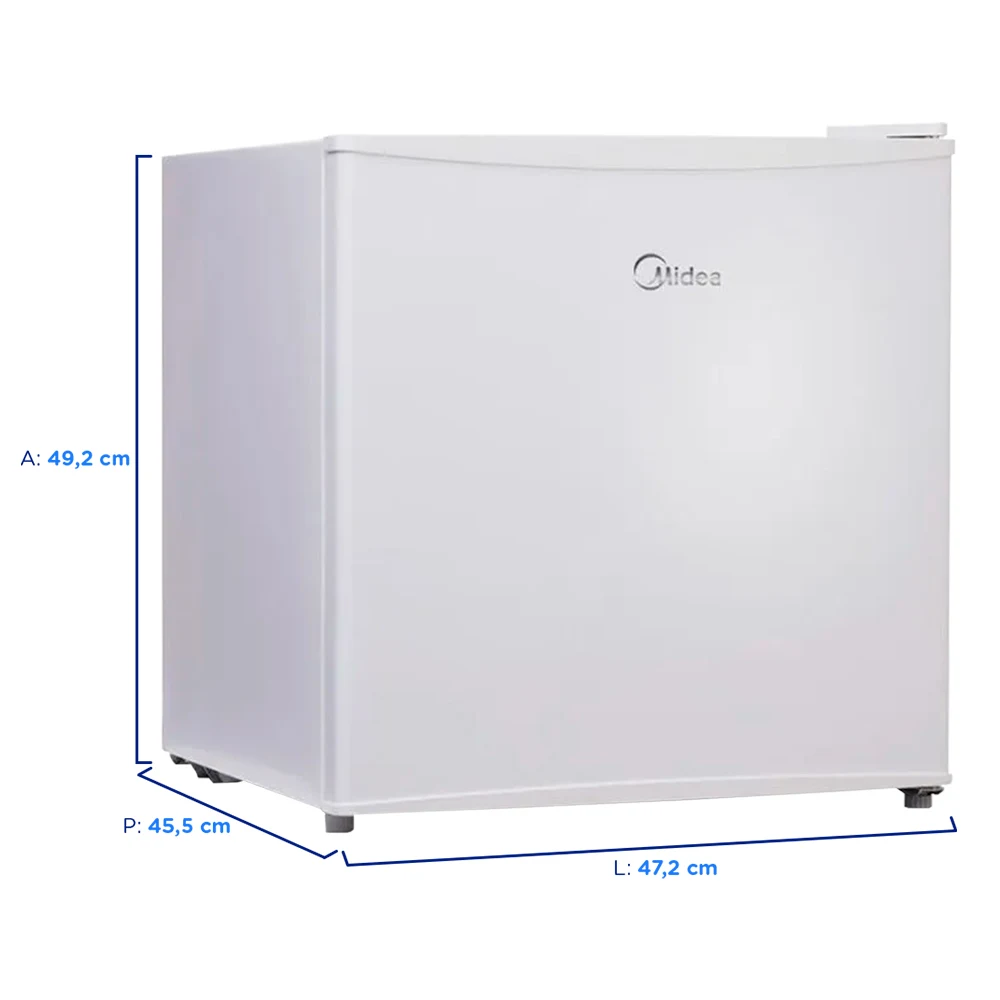 Frigobar 45 Litros Midea Inverter 1 Porta Degelo Manual MDRD08