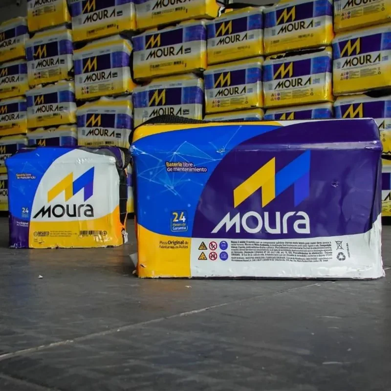 Bateria de Carro Moura M60GD - BASE DE TROCA