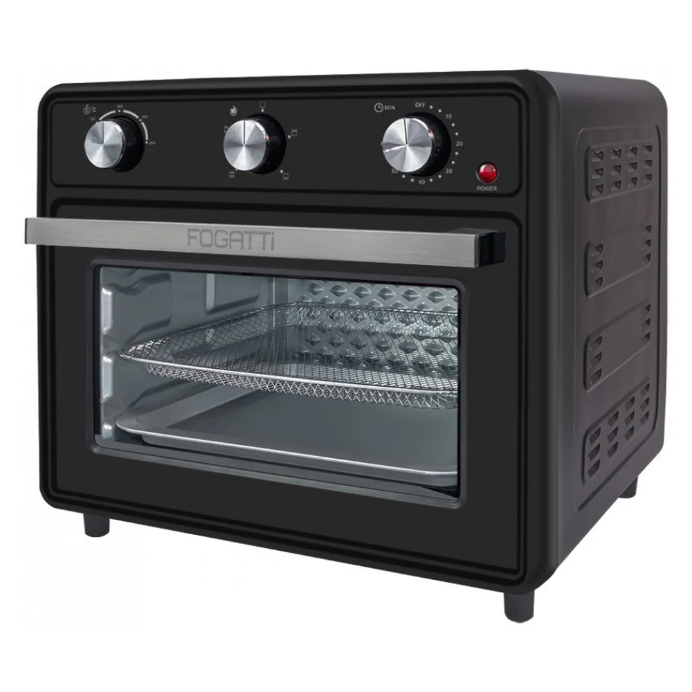 Forno Air Fryer 30L Fogatti Preto - Multifunções