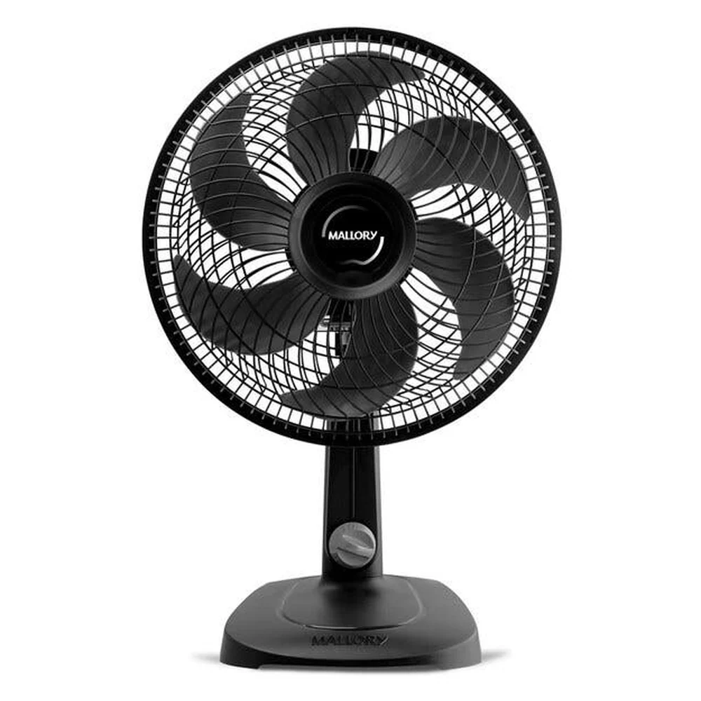 Ventilador de Mesa Mallory Turbo Compact 30cm 6 pás 60W 127V (110V)
