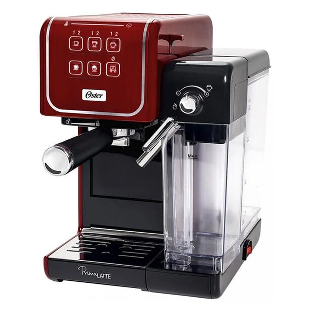 Cafeteira Expresso Oster Primalatte Touch Red Bvsctem6801r