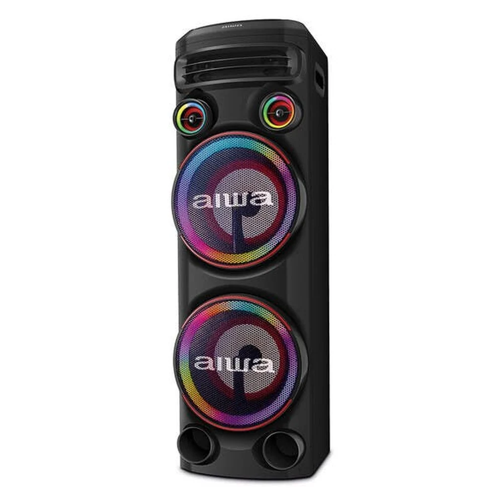 Torre de Som Aiwa 2300W RMS 2 Woofers 10 AWS-T2W-02