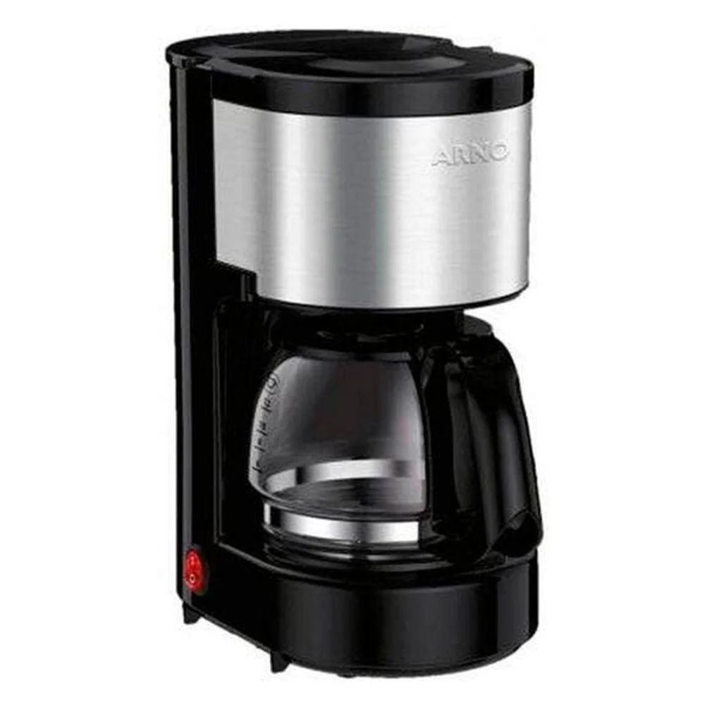 Cafeteira Arno Perfectta Cfpi 600ml Inox Preto 220v