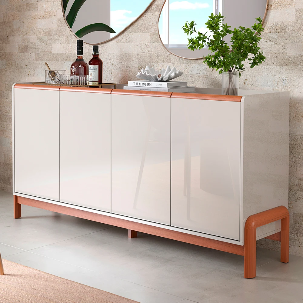 Buffet 4 Portas MDF MDP Elegance Lukaliam