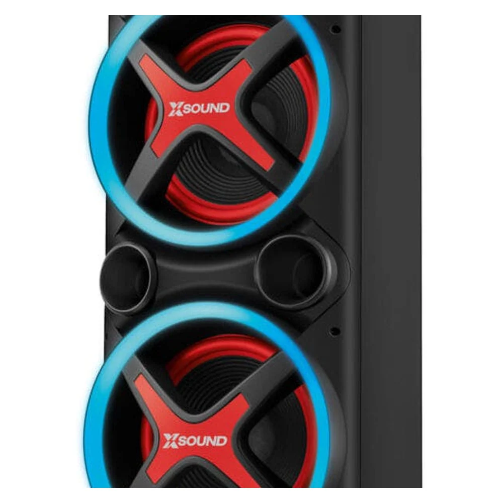 Torre De Som Mondial Tm-2200 Luzes Bluetooth0w Rms App Bivolt