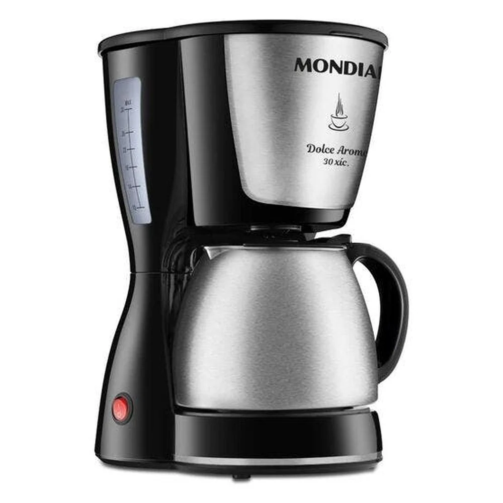 Cafeteira Mondial Dolce Arome 800w Preto/inox 127v C-37-ji-30x
