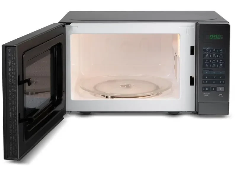 Micro-ondas 20L Prata Porta Espelhada Minuto Fácil Midea