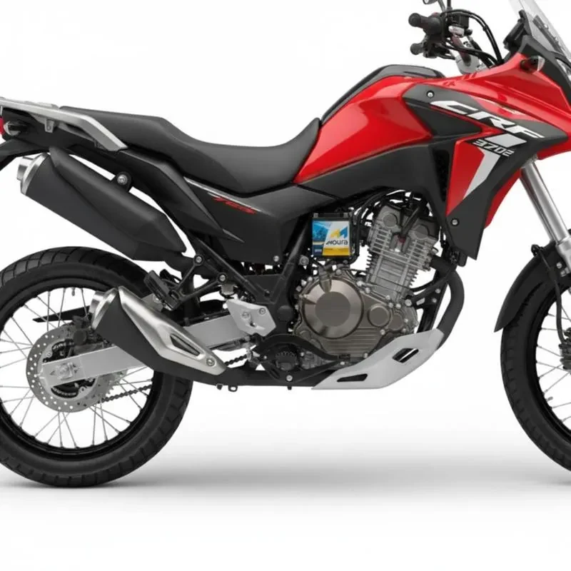 Bateria Moto Moura Original Ma6d 6ah Cbx Twister 250 Cb300r Falcon Mt03 Fazer Lander Tenere Tornado