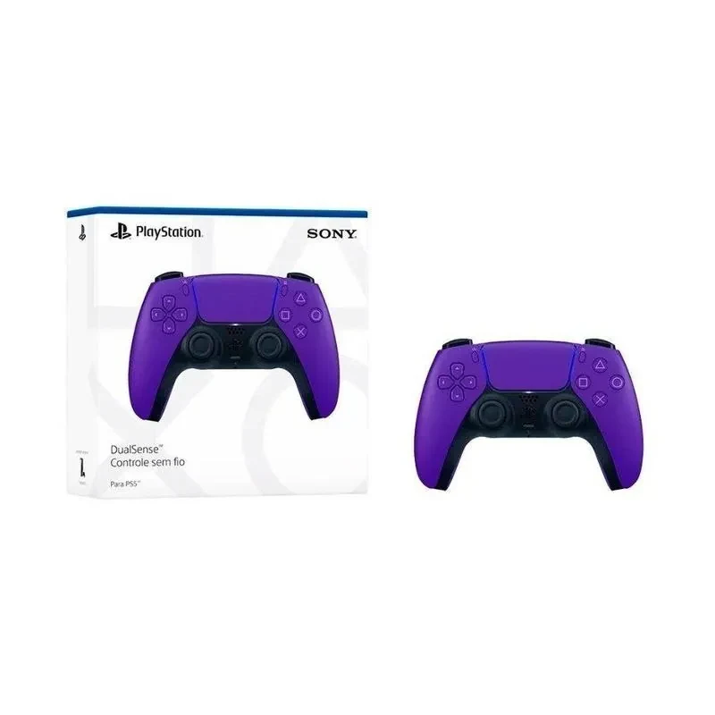 Controle Sem Fio Sony DualSense, PlayStation 5, Bluetooth, Galactic Purple - CFI-ZCT1W