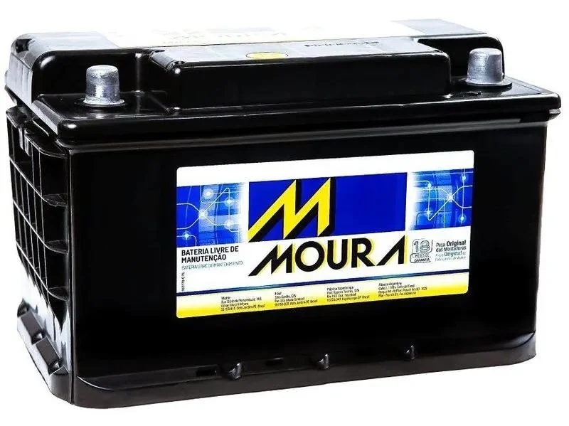 Bateria de Carro Moura Green Energy 40Ah - 12V Polo Positivo M40SD MGE2 SLI