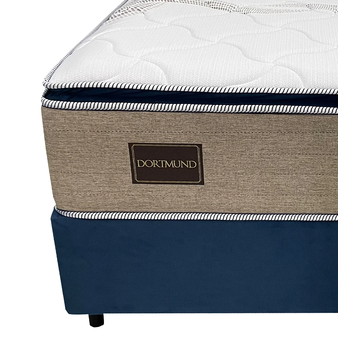 Colchão Cama Box Gazin Molas BlueWave Casal Dortmund 138 x 188