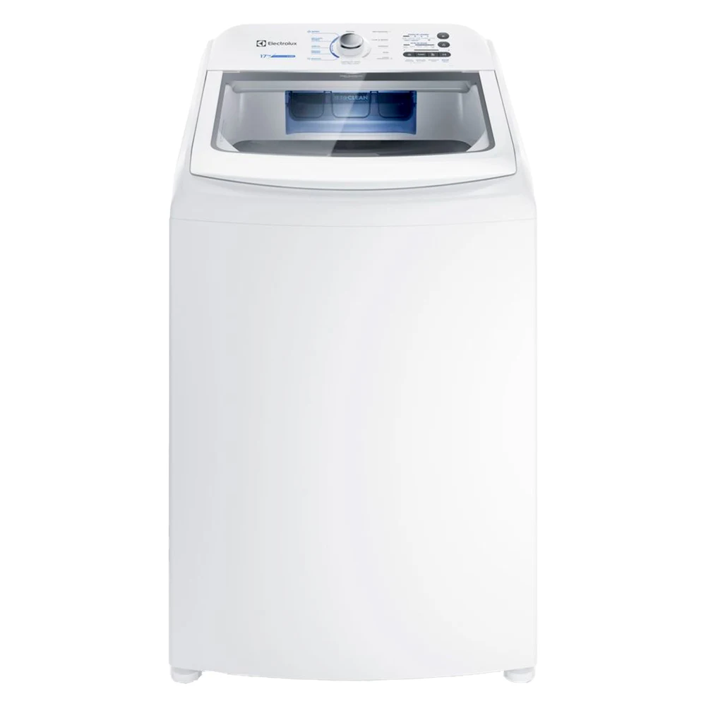 Máquina de Lavar Electrolux Essential Care 17kg Jet&Clean Cesto Inox LED17