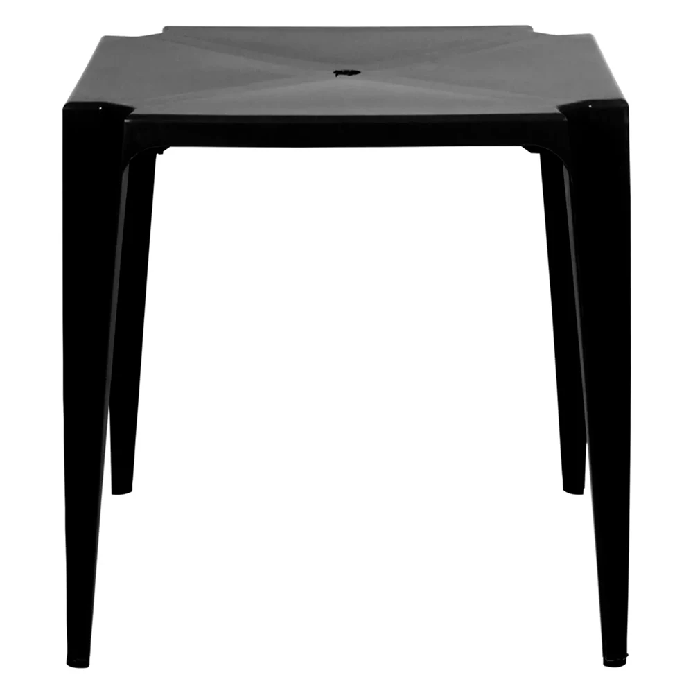 Mesa Plástica Quadrada Mor 15151003 - Suporta até 30kg