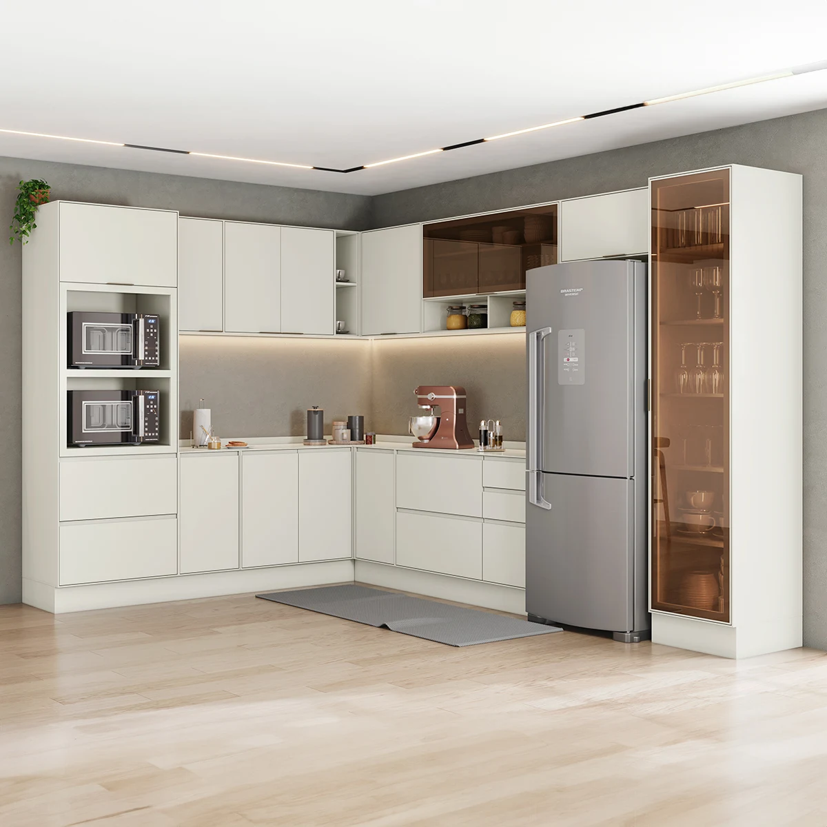 Sofá Retrátil e Reclinável 300cm Besthouse Torino