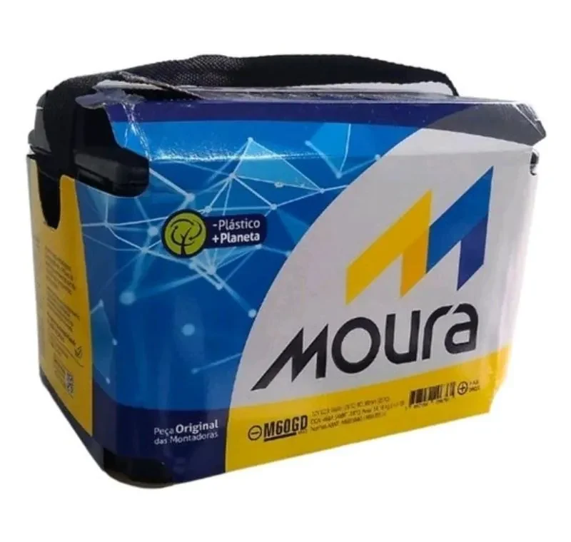 Bateria carro moura 60