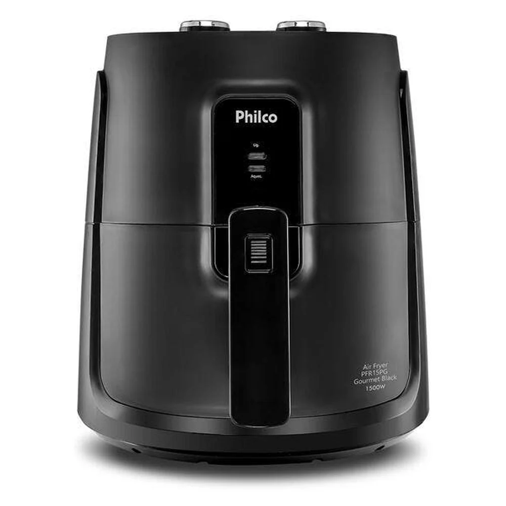 Fritadeira Air Fryer Gourmet Philco 4,4 Litros 1500w Preto Pfr15pg - 220v
