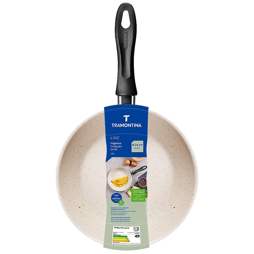 Frigideira Tramontina Linz 24 cm Alumínio com Revestimento Antiaderente