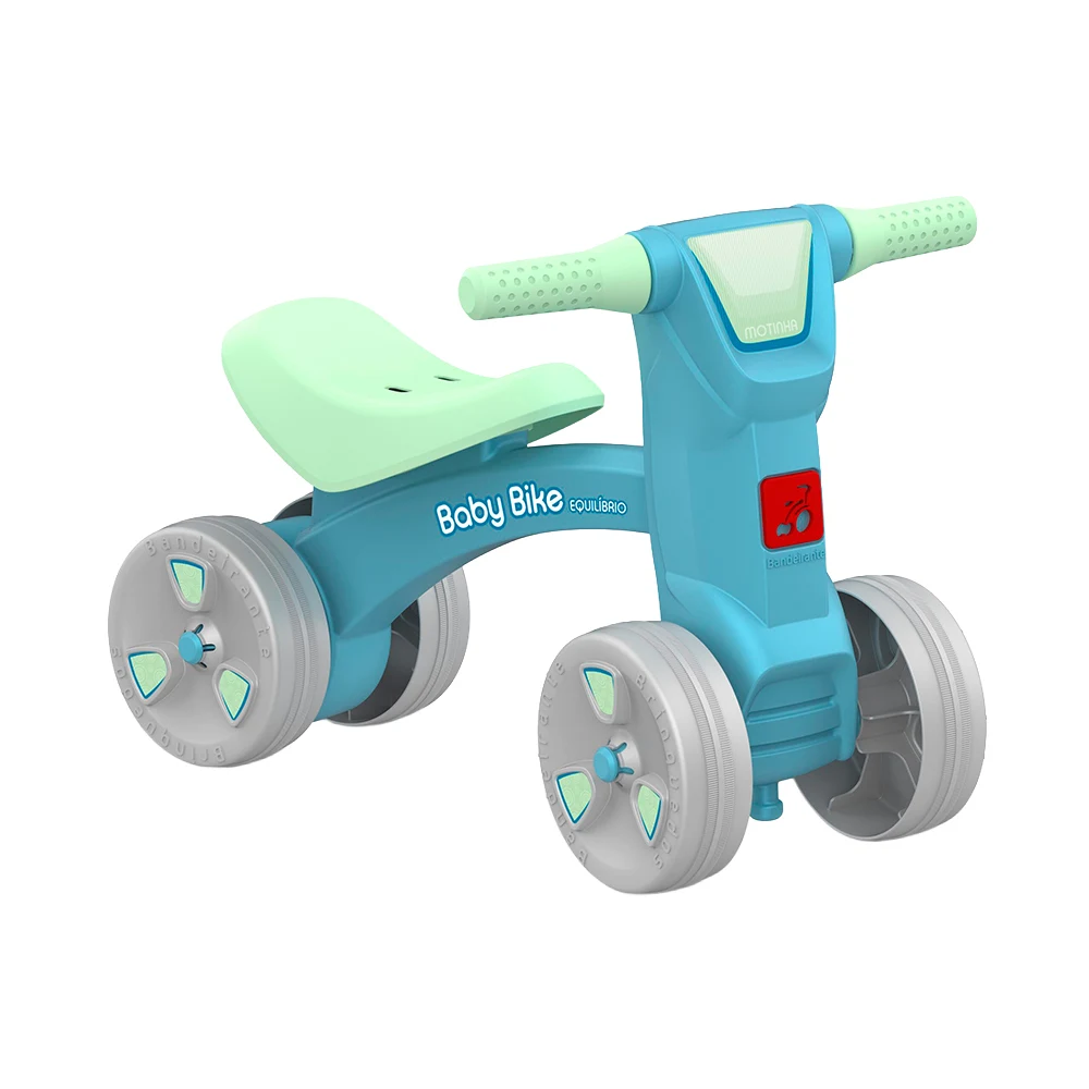 Bandeirante Baby Bike Equilíbrio Motinha - Velotrol para Crianças a Partir de 1 Ano